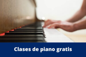 Clase de piano gratis