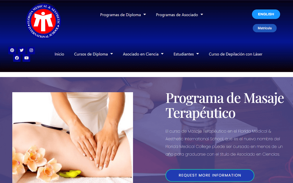 programa de masaje terapeutico